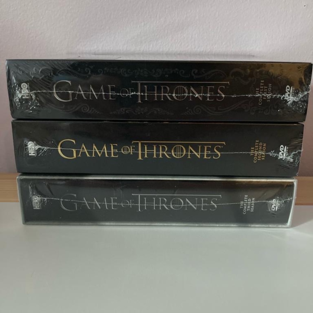 Game of Thrones - Seasons 1 - 3 DVD Box Sets (new / sealed)